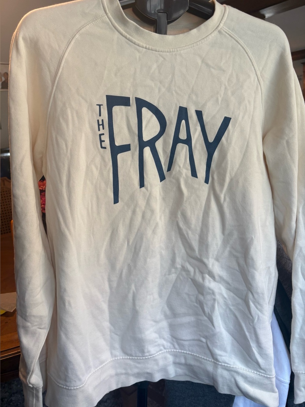 The Fray Men's Cream Graphic Sweatshirt